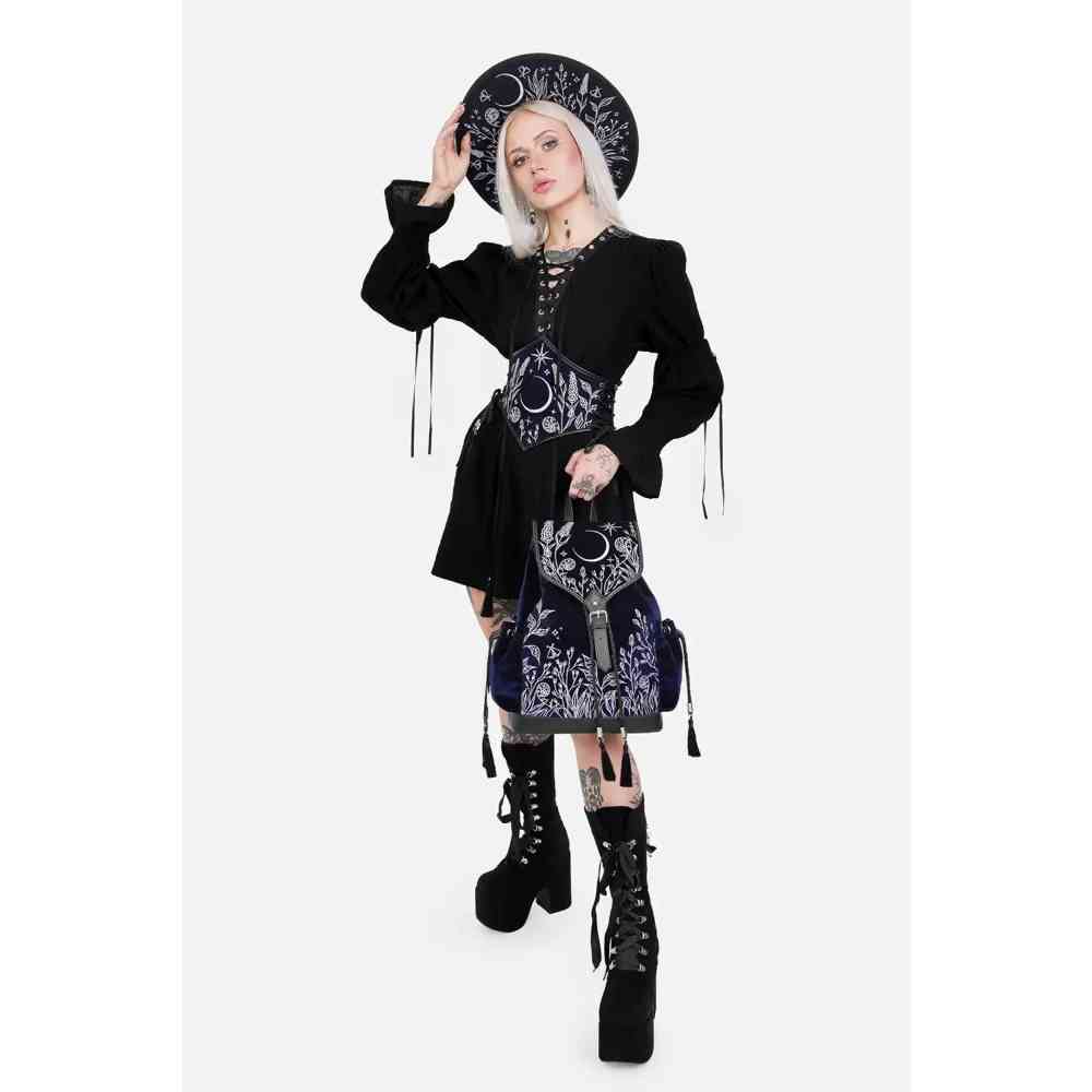 Restyle - MOONLIT MEADOW Rucksack - Dunkelblau